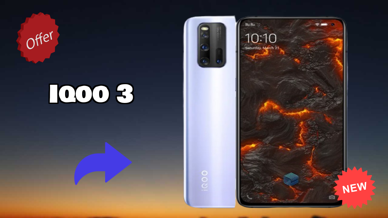 IQOO 3 Display Size: 6.44 Inches (16.36 Cm) Screen Review