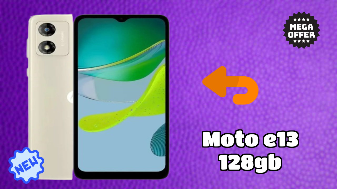 Moto E13 128GB Price Drop: Available at Just ₹7,999