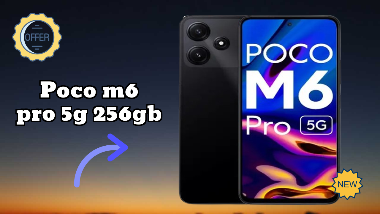 POCO M6 Pro 5G 256GB Battery Life: 5000 MAh Real-World Test