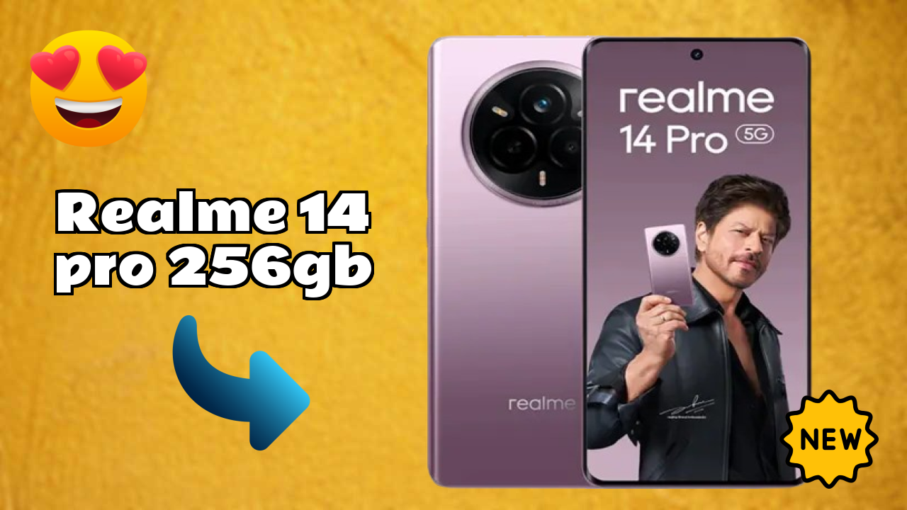 Realme 14 Pro 256GB Display Size: 6.77 Inches (17.2 Cm) Screen Test