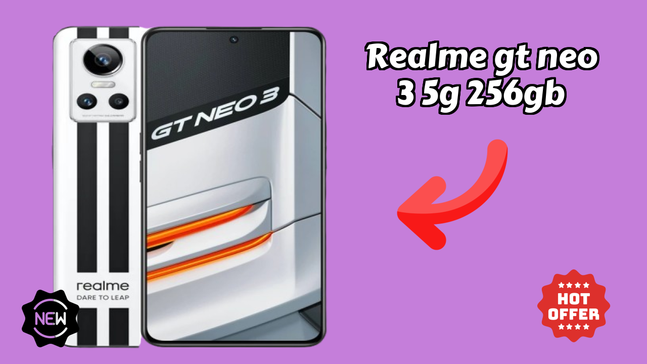 Realme GT Neo 3 5G 256GB Battery Life: 5000 MAh Real-World Review