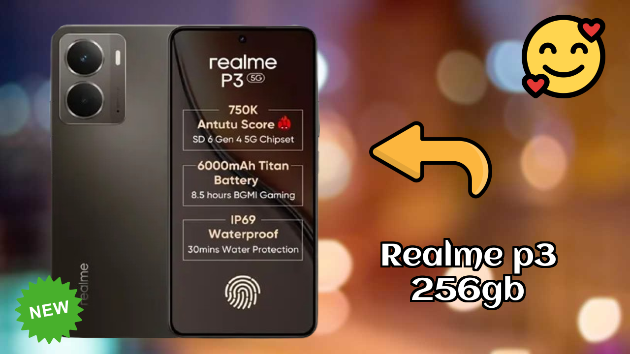 Realme P3 256GB RAM Performance: 8 GB RAM Multitasking