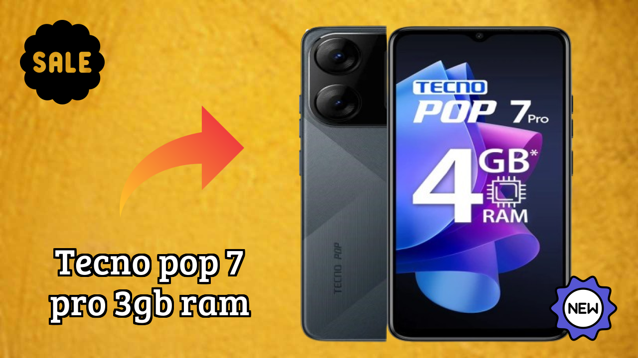 Tecno Pop 7 Pro 3GB RAM Test: 3 GB RAM Handles Gaming Well